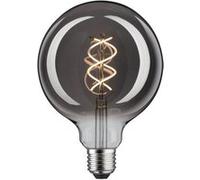 1879 Filament 230 V Globe LED G125 E27 130lm 4W 1800K gradable Verre fumé Verre fumé G