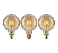 1879 Filament 230 V Globe LED G125 E27 3x170lm 3x2,7W 1700K Doré Doré G
