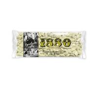 1880 - Nougat Croquant à la Pistache Rilsan 230 g, Recette Artisanale avec 67% de Fruits Secs, Texture Dure et Croquante, Présentation Rilsan sur Planchette, Qualité Suprême et Sans Gluten