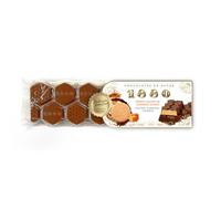 1880 - Turrón au Chocolat, Biscuit et Caramel Salé 200g, Texture Crémeuse et Croquante, Qualité Suprême, Ingrédients Nobles, Saveur Authentique, Le Turrón Le Plus Cher du Monde, 200g