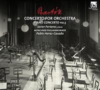バルトーク (1881~1945) : ピアノ協奏曲第3番 | 管弦楽のための協奏曲 (Bartok : Concerto for Orchestra | Piano Concerto no. 3 / Javier Perianes (piano) | Munchner Philharmoniker | Pablo Heras-Casado) [輸入盤] [日本語帯・解説付]