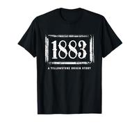 1883 White Stamp A Yellowstone Origin Story T-Shirt