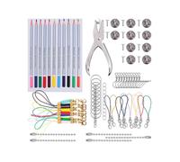 188PCS Heat Shrink Plastic Sheets Kit Shrinky Art Films Clear Shrink Sheets