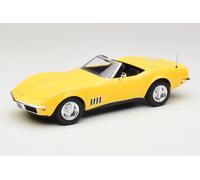 Norev Voiture miniature Chevrolet Corvette Convertible Daytona Yellow Échelle 1/18