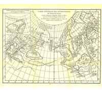 1892 Carte Generale Des Decouvertes De Lamiral De Fonte 1752 Map