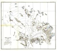 1892 Muir Glacier, Alaska (carte)