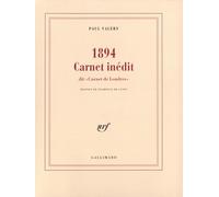 1894 Carnet inédit – dit «Carnet de Londres»