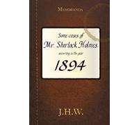 1894: Some Adventures of Mr. Sherlock Holmes