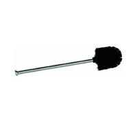 18962 balai brosse wc, acier inoxydable, brosse noire, diamètre 7,5 cm, 'limbio'