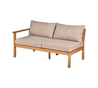 1898 Canapé Stockaryd 2 places module droit teak/beige