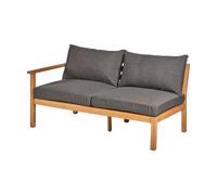 1898 Canapé Stockaryd 2 places module droit teak/dark grey