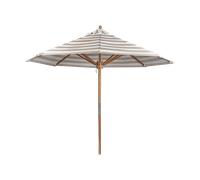 1898 Parasol Hisshult Ø270 cm Beige stripe-teak