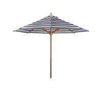 1898 Parasol Hisshult Ø270 cm Blue stripe-teak