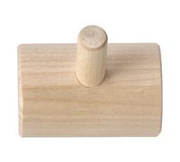 1898 Patère 1 bouton Allsarp Bouleau