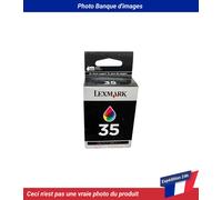 Lexmark Cartridge No. 35 - Couleur (cyan, magenta, jaune) - originale - cartouche d'encre - pour P62XX, 91X; X25XX, 35XX, 45XX, 50XX, 52XX, 53XX, 54XX, 7350, 83XX; Z13XX, 14XX, 81X, 845