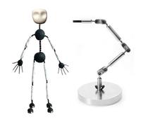 18cm,Kits d'animation Stop Motion de marionnette en métal Bricolage, faciles à Assembler pour la Conception de Personnages animés 12CM-20CM Animation & Clay Maker