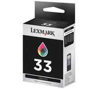 18CX033E LEXMARK 33 CARTOUCHE D'ENCRE TRICOLORE