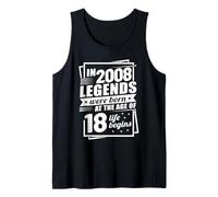 18e Anniversaire Legend Life Begins Débardeur