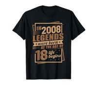 18e Anniversaire Legend Life Begins T-Shirt