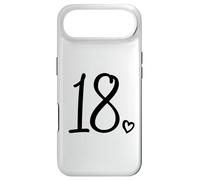 18e Anniversaire pour Filles dix-Huit Chiffres Mignons 18 Ans Coque pour iPhone Air