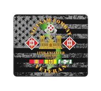 18E Brigade du Génie, Génie De Combat Vietnamien Mouse Pad Portable Tapis De Souris Durable Tapis De Souris Gaming pour Maison Voyage Travail 25X30Cm