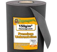 18m² de voile de jardinage Non-tissé contre les mauvaises herbes Film de paillage Non-tissé de paillage 150g 2m de large