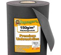 18m² de voile de jardinage Non-tissé contre les mauvaises herbes Film de paillage Non-tissé de paillage 150g 1,2m de large