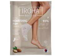 18ml IROHA nature Masque pour les pieds à l'argan et à la macadamia (1 paire)
