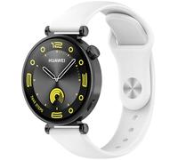 18mm 20mm 22mm Bracelets de Remplacement pour Samsung Watch, Sport Silicone Bracelet pour Garmin Venu pour Amazfit Helio Active Bip (White, 22mm)