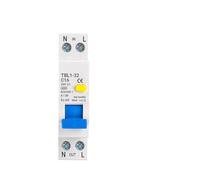 18MM 230V 50/60Hz RCBO 1P+N 6KA Residual Differential Automatic Circuit Breaker Over Current Leakage Protection NWPNLXEA(10A)