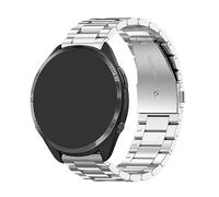 18mm Bracelet Compatible avec Garmin Venu 3S Bracelet, Bande de Montre de Rechange en Acier Inoxydable pour Garmin Venu 3S Smartwatch 41mm, Homme Femme (Argent)