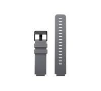 18mm Bracelet de montre en silicone 18mm Compatible avec Casio W800H F-91W F105/108 A158/168 AE1200/1300(Grey Black)