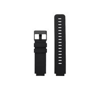18mm Bracelet de montre en silicone 18mm Compatible avec Casio W800H F-91W F105/108 A158/168 AE1200/1300(Black Black)