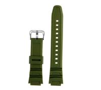 18mm Compatible avec le Bracelet de montre Casio DW-291H/290 W-218H/219H AQ-S810W AEQ-110BW AE1200/1000/1300 Bracelet en résine de Silicone étanche