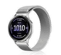 18mm Métal Bracelet pour Garmin Venu 4 41mm/3S/2S/Forerunner 265S/255S | Version Épaissie Magnétique Métal Bracelets pour Garmin Vivoactive 4S 40mm/3S 39mm/Huawei Watch GT 7 41mm - Or rose