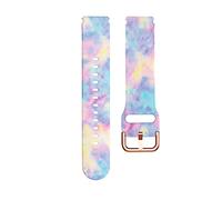 18mm Silicone Printing Watchband Strap For Garmin Vivoactive 4S/Vivomove 3S/Venu 2S Smart Watch Bracelet Wrist Band Sport