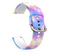 18mm Silicone Replacement Smart Watch Band Strap For Ticwatch C2 For Garmin Active S Smart watch Bracelet Watchband Accessories