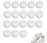 18Pcs Boules Désodorisantes Pour Chaussures,Balles Anti-odeurs Pour Chaussures,Éliminateur D'odeurs PourChaussures, Désodorisant Réutilisable Pour Baskets, Casiers, Tiroirs De Garde-robe