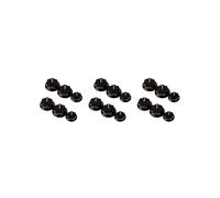 18Pcs Bouton de Commande Boutons de Commande Audio de Volume pour Pièces de Guitare électrique Jazz Bass