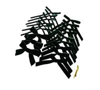 18pcs Nœuds pour mini pour en pour velours Multiple Tailles Faits Main | Assortiment de couleurs pour beige brun clair foncé vert clair foncé Taille 1cm 1.5cm 2.5cm 3.8cm Utilisation