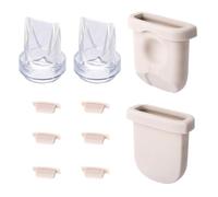 18pcs Pièces Rechange pour eufy Tire-Lait, Comprend des Diaphragmes en Valves à Bec Canard et Couvercles de Buse Breast Pump Replacement Parts Tire-Lait Compatibles avec eufy S1 Pro/S1/E10/E20