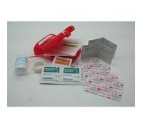 18pcs Trousse De Premiers Secours Soins Pm Rouge First Aid Kit Camping Rando