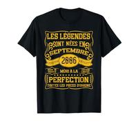 18th Birthday Legends Were Born In September 2006 T-Shirt