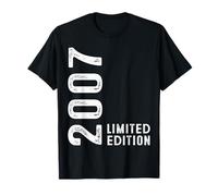 18th Birthday Men Boy Girl 18 Years Old Vintage 2007 T-Shirt