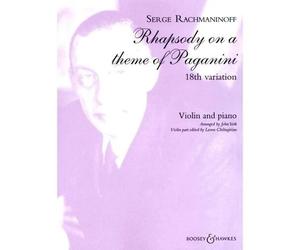 18th Variation - Rhapsody On A Theme Of Paganini / Recueil
