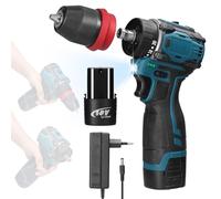 18V 2in1 Drill Electric Screwdriver Multi-function Power Tool 20Nm Torque Brushless Motor Practical Screw Driver for Home Appliances Furniture Installation Automotive Electronics Repairing