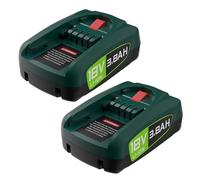 18V 3800mAh Batterie de Remplacement Lithium ION Haute capacité, Compatible avec Bosch, Outils pour la Maison et Le Jardin - pour PBA PSB PSR Modèle AL1880CV AL18815CV(2PACK Battery)