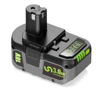 18V 3Ah Batterie Compatible pour Ryobi ONEPLUS RB18L50 RB18L40 RB18L25 RB18L20 RB18L15 RB1850X RB1840XG RB1840X RB1825C RB1820C Coupe Bordure Souffleur Tondeuse