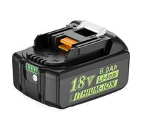 18V 6Ah Batterie de Remplacement pour Makita Batterie BL1850B BL1850 BL1830 BL1860B BL1860 BL1830B BL1840 BL1820 BL1815 BL1835 BL1845