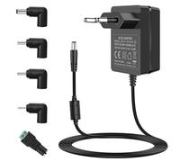 18V AC à DC 1A Adaptateur d'alimentation, connecteur UE Chargeur adapté pour 18 Volts (0,1A 0,15A 0,2A 0,25A 0,3A 0,4A 0,5A 0,6A 0,7A 0,8A 0,9A) 100mA~1000mA.